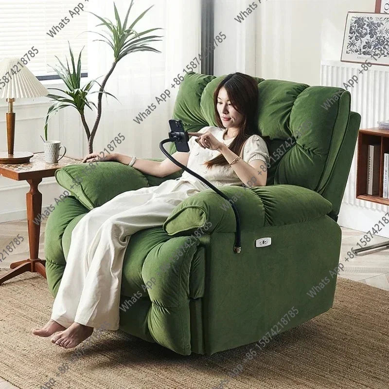 Sillón Eléctrico Inteligente Giratorio X5, Sofás de Masaje, Sillones Individuales para Sala de Estar, Sillón Reclinable Moderno Nórdico, Muebles Individuales