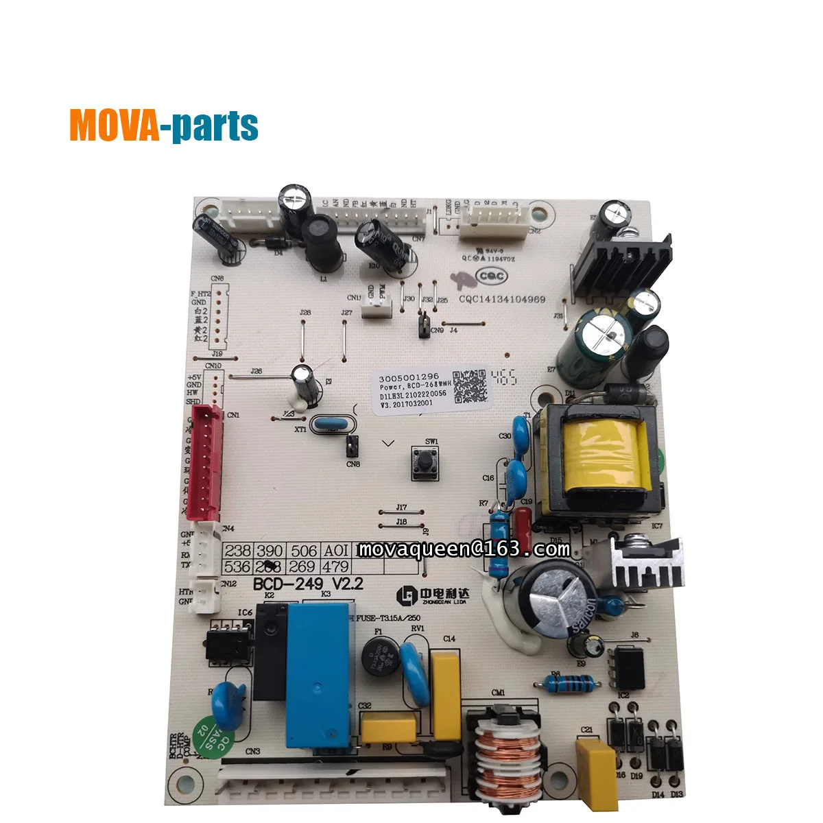 

Refrigerator Parts Main Control Board 3005001296 Motherboard For Aucma BCD-263WDG BCD-268WMG Refrigerator Replacement