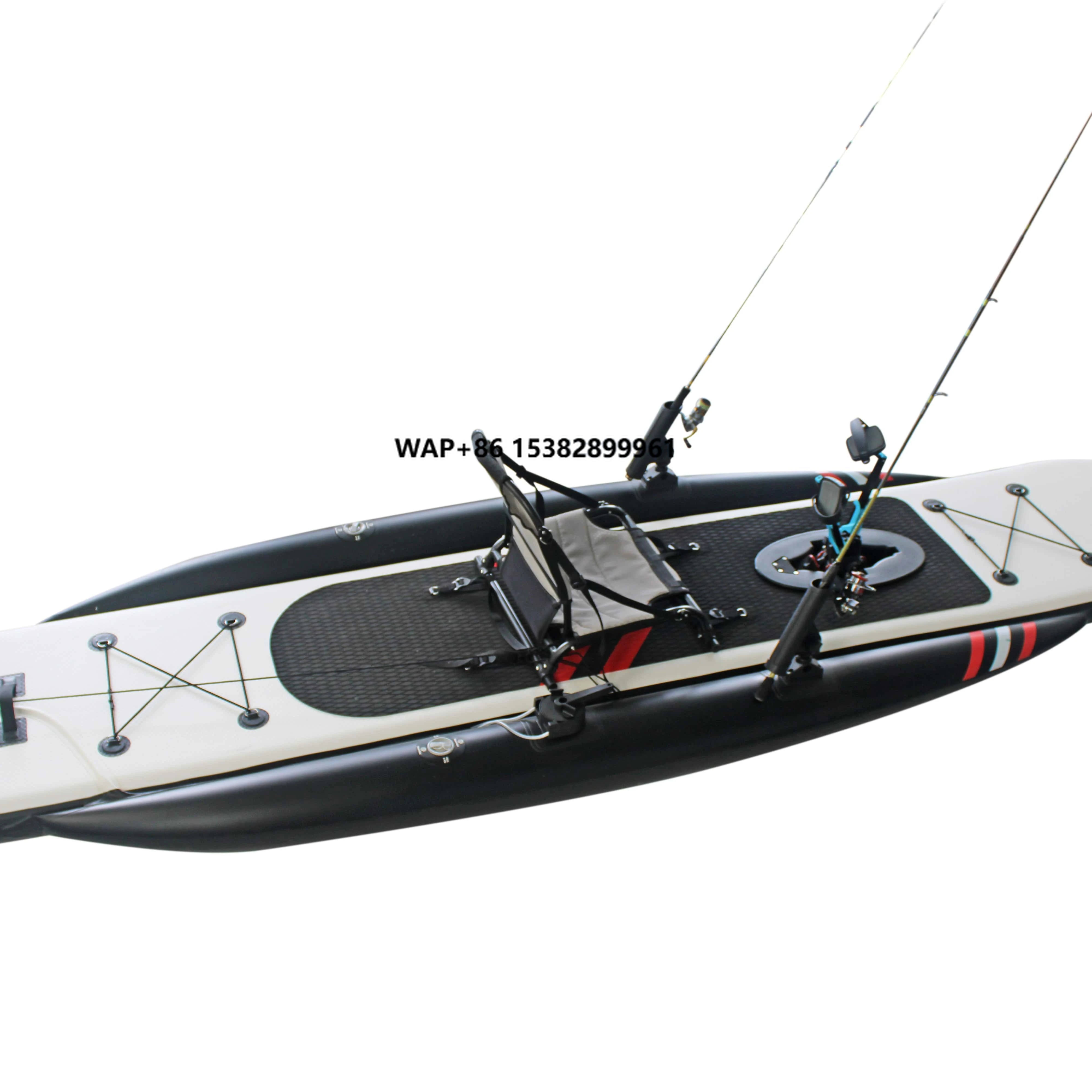 Water Sport Pedal Float Paddleboarding for Recreational Fishing with Pedal System Surfboard for Beginner Adventures Wakeboarding