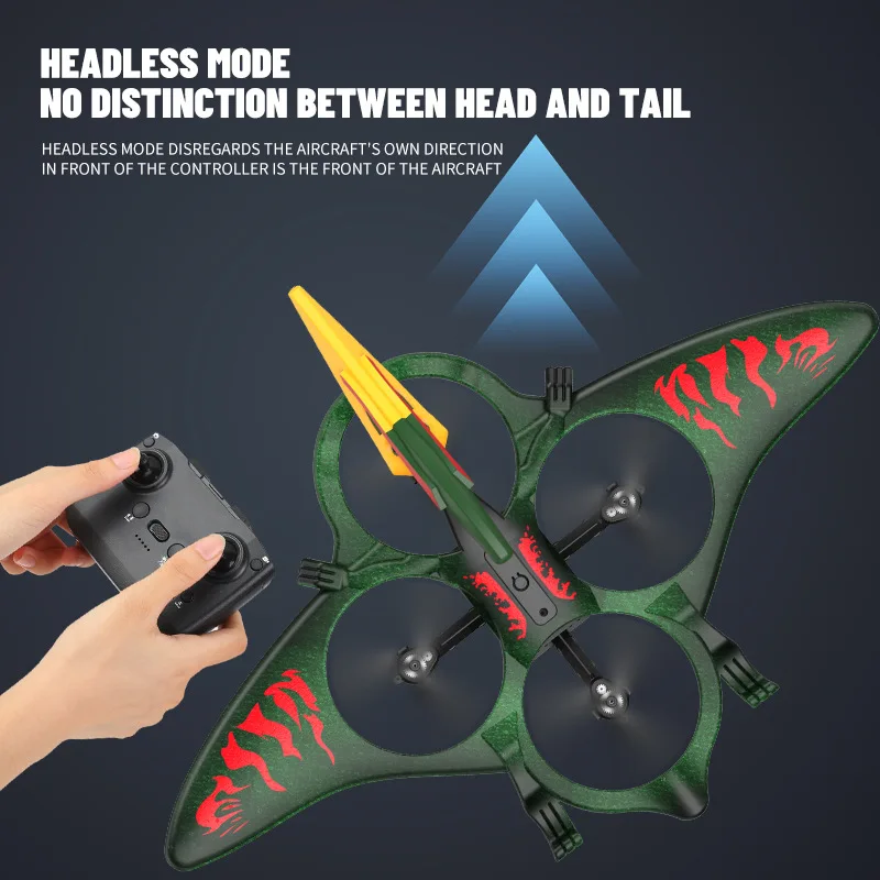 Pterosaur Dinosaur RC Plane EPP Anti-wear Foam EPP Anti-wear Foam Fixed Wingspan Drone Dragon Airplane Toys for Kids