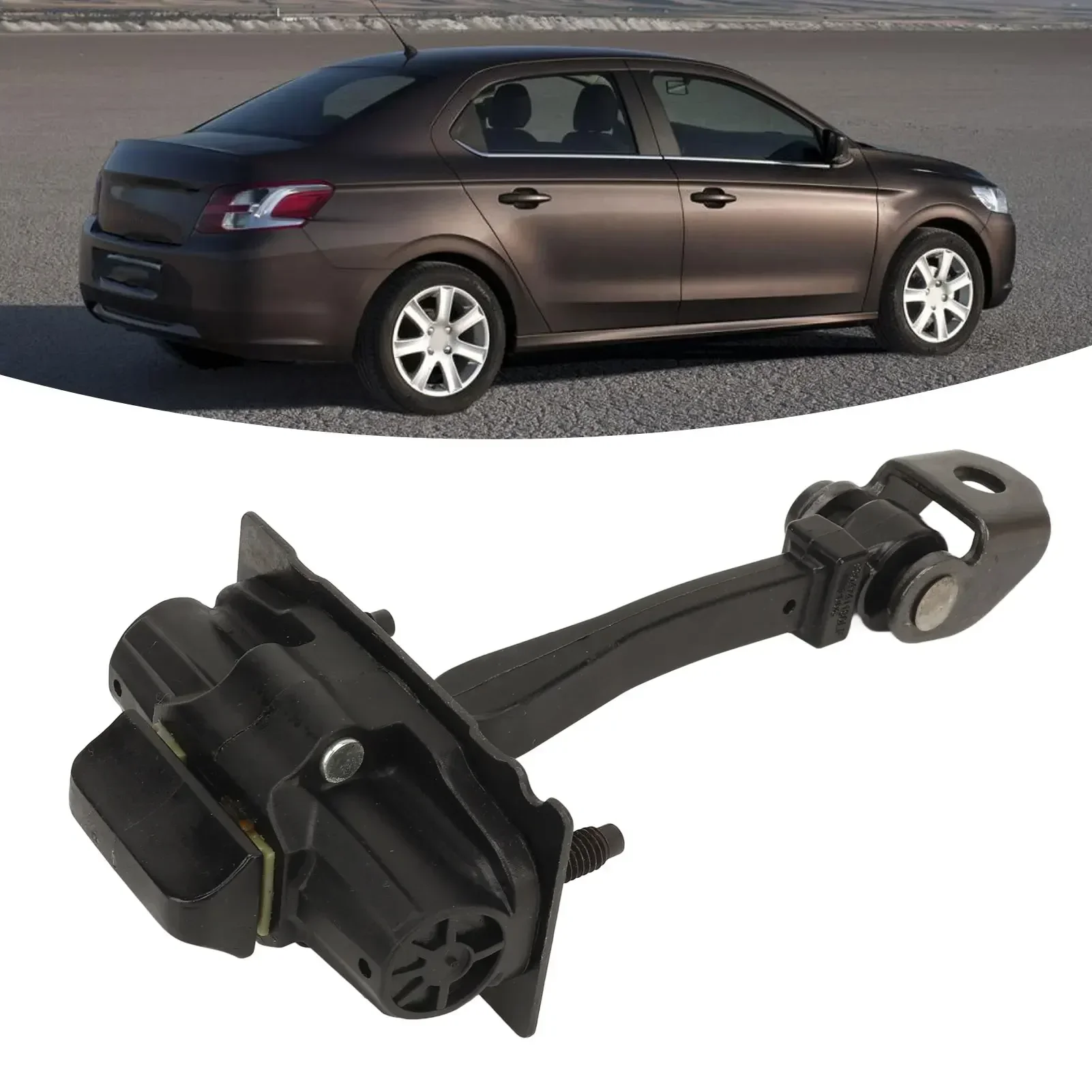 9675585080 Door Hinge Stop Check Strap Limiter Protective Door Hinge Catch Strap Replacement For Peugeot 301 2013-2023