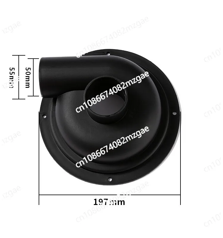 50 inner diameter small cyclone separator dust collector putty powder grinding vacuum cleaner collection bucket dust removal