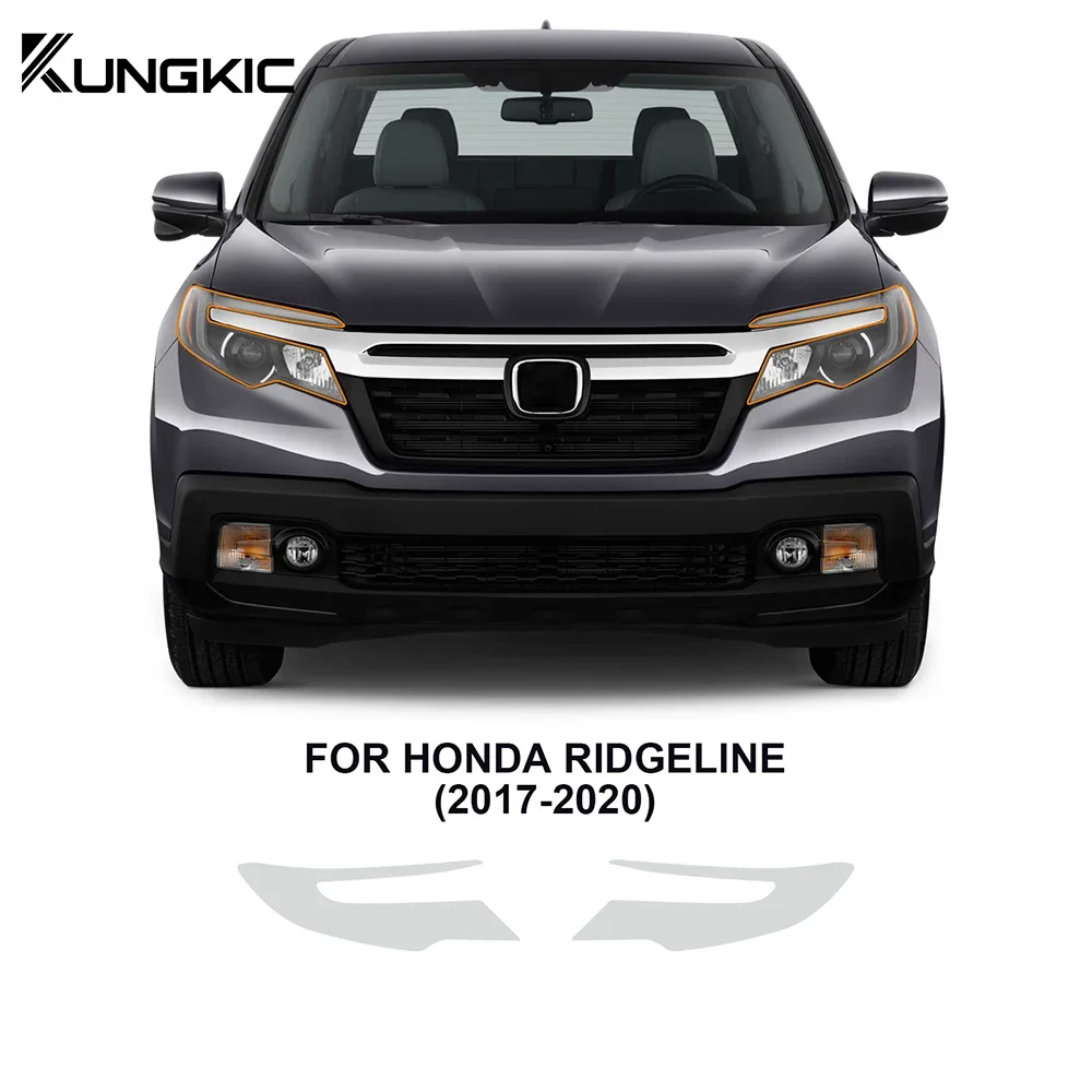 

For Honda Ridgeline 2017-2020 Pre Cut Paint Protection Film Clear Bra PPF TPU 8.5mil Invisible Headlight Sticker