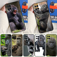 Monkey Gorilla Ape Baby Case For OPPO A54 A74 A94 A1K A15 A16 A3S A5S A83 A91 A93 A52 A72 A5 A9 A53 A31 2020 Cover