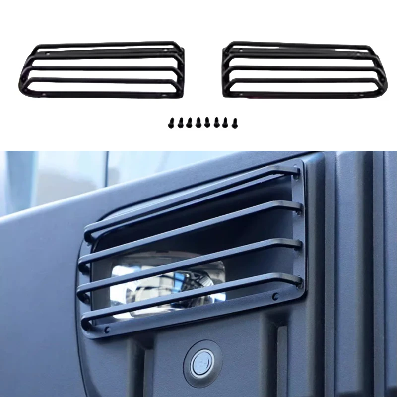 

Car Front and Rear Fog Lamp Protective Cover Fit for JETOUR Traveler T2 2023-2024 Modified Front Bumper Light Decorative Frame