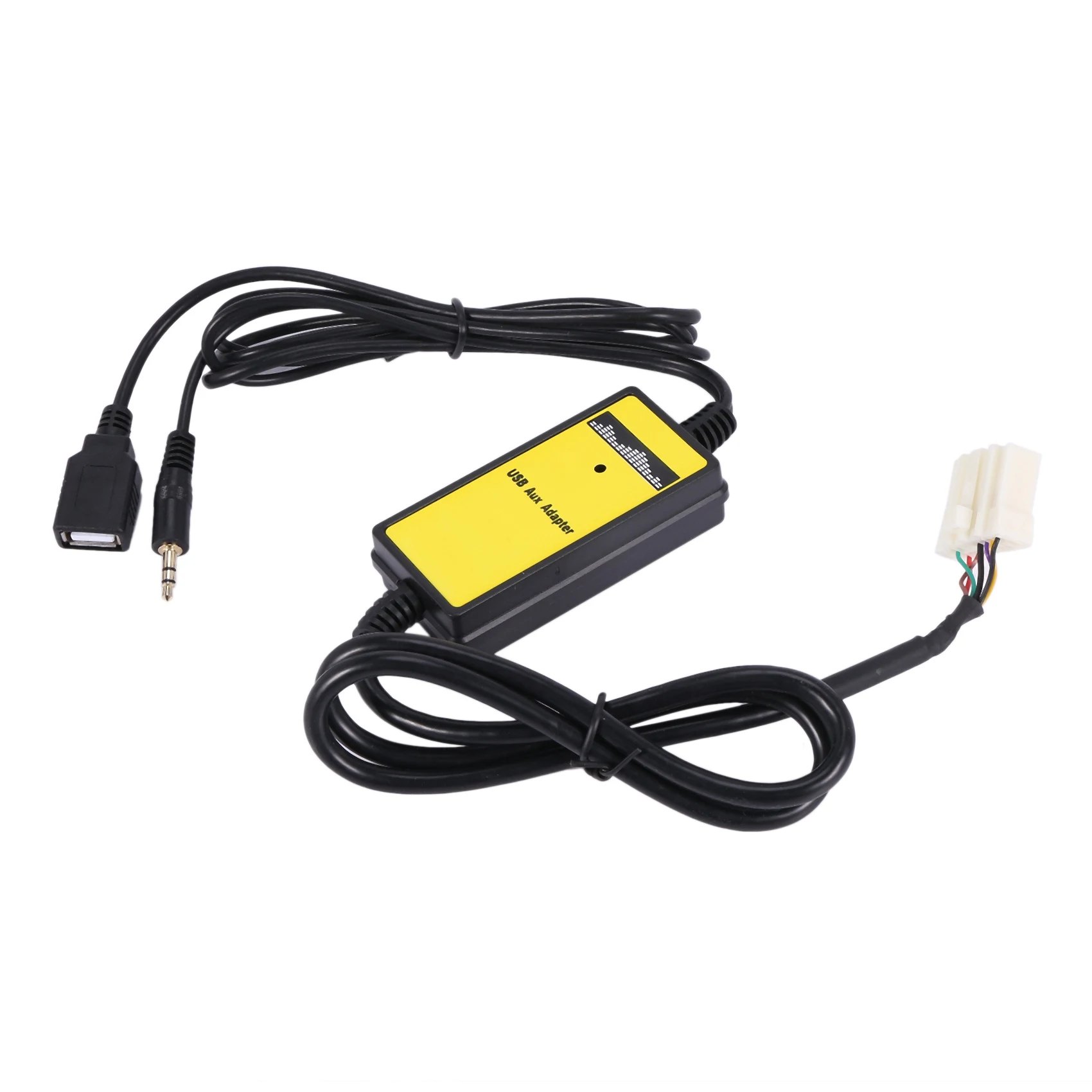 Super Sale USB AUX Mp3 Player Adapter Car Digital Music Cd Changer 3.5mm for Mazda 2/3/5/6/CX7/MX5/MPV/Miata/Tribute/RX8 interfa