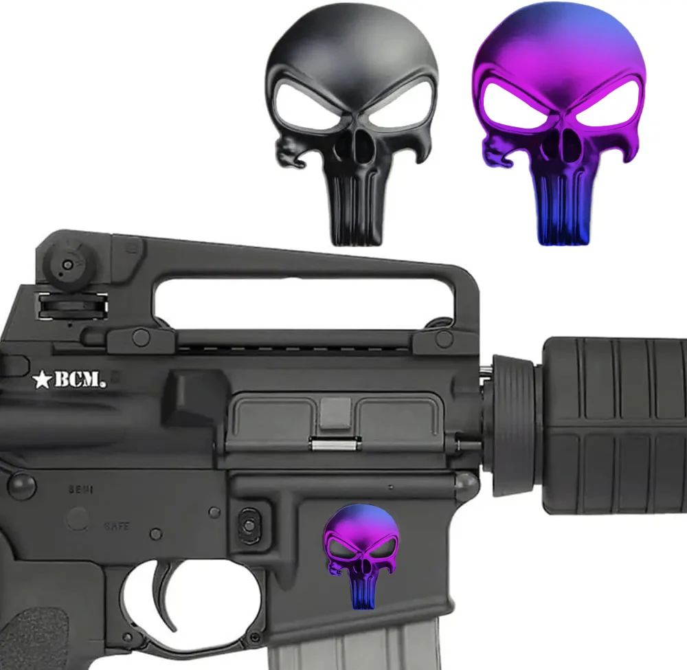

Metal Sticker for AR15 AR10 AK47 M4 M16 1911 M92 Glock G17 G19 G22 G34 G43X USP Sig Sauer P226 Airsoft Pistol Gun Accessories ﻿
