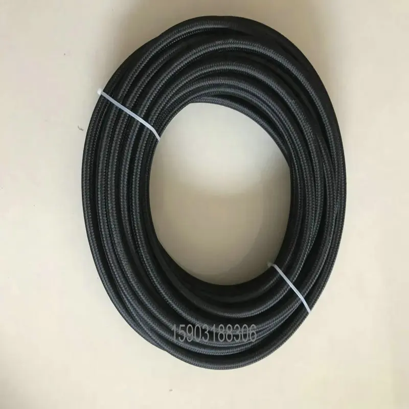 20 Meters x PTFE Braided Oil Hose In Black Nylon Oil Fuel Petrol Coolant Size AN12