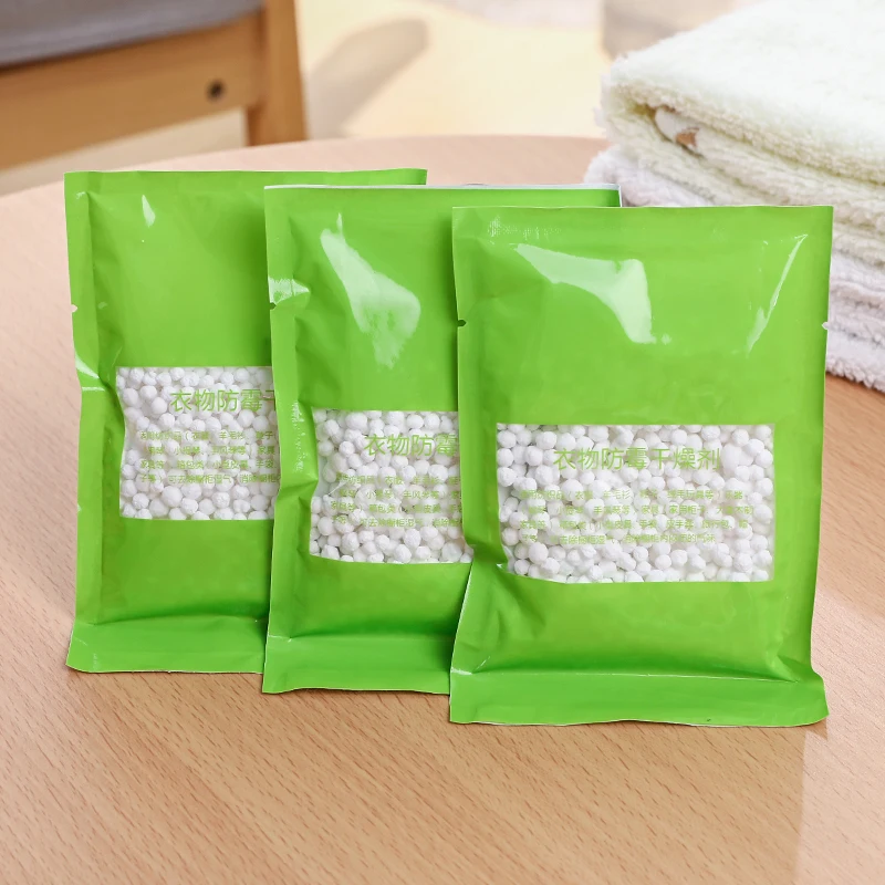 Moisture Absorber Packets Calcium Chloride Indoor Desiccant Canister for Cabinet Closet Wardrobe Drying Agent Hygroscopic Bag