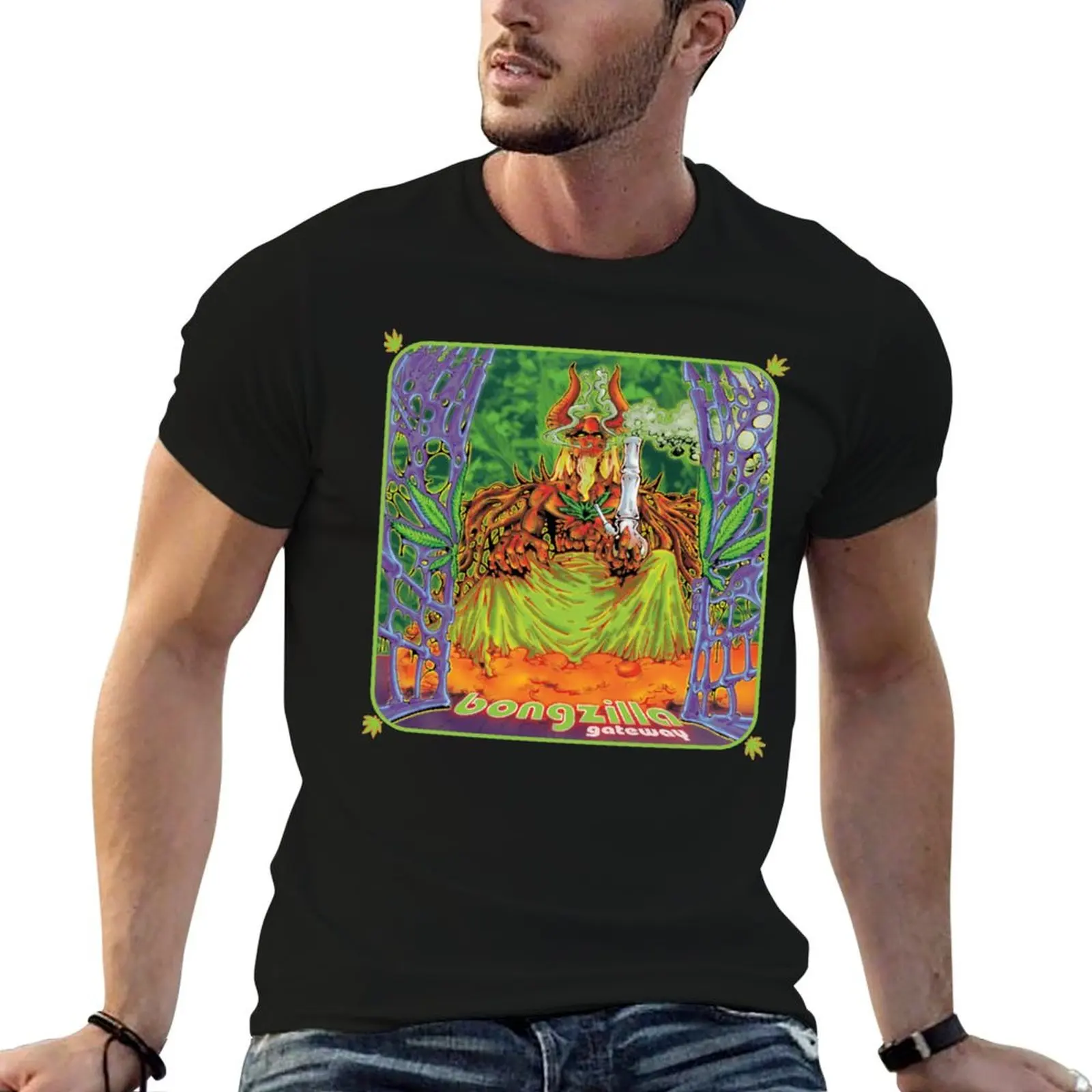 Bongzilla: Gateway T-Shirt graphics new gifts and t-shirts black t-shirts for men