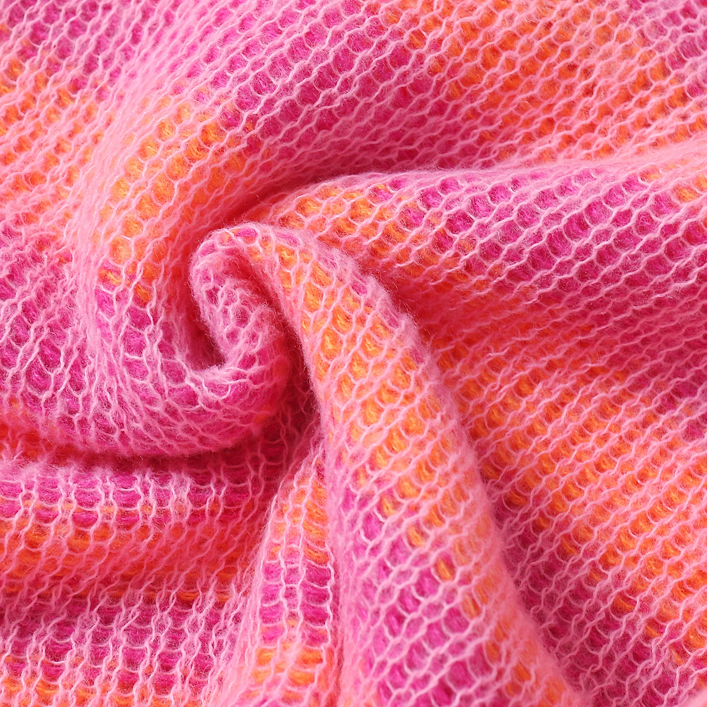 Oversized Long Sve adient Color Camere Sweater Women's f High Collar Pullover Autumn New Sle Striped Pattern