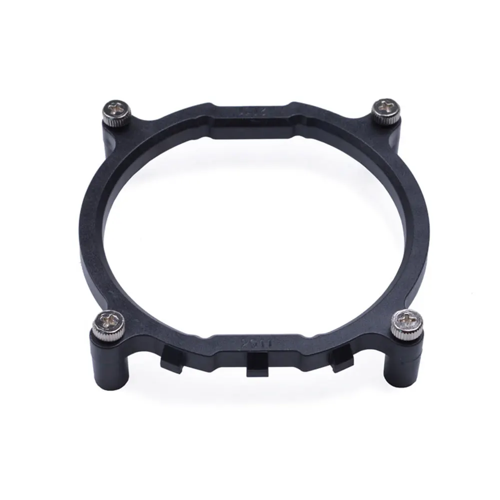 ฐานฮีทซิงค์พร้อมสกรูอุปกรณ์เสริมสำหรับซีพียูเดสก์ท็อปตัวยึดพัดลมระบายความร้อนสำหรับคอมพิวเตอร์ขาตั้งขนาดเล็กรองรับ Intel