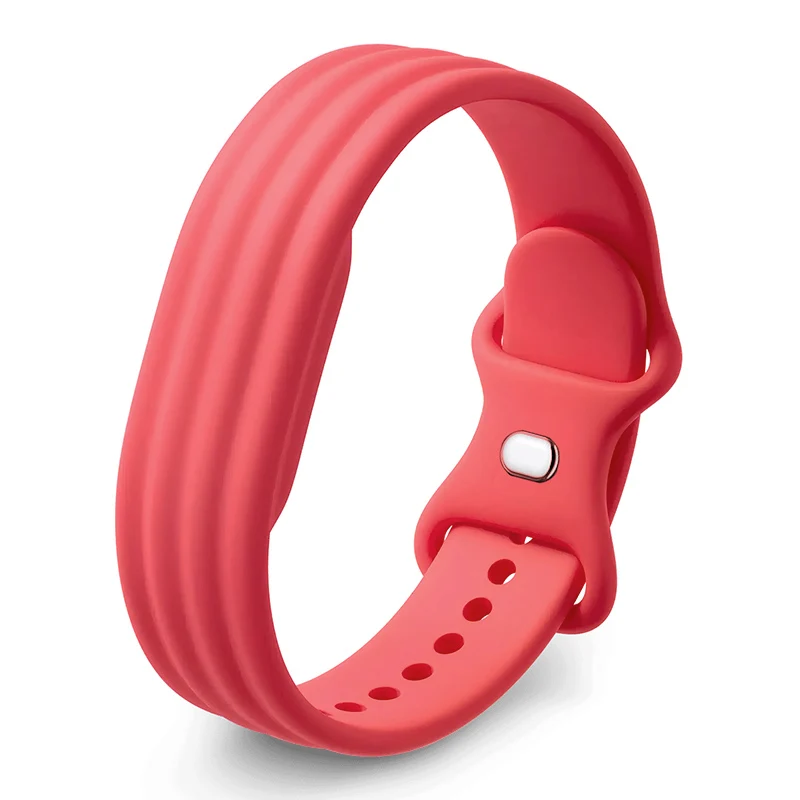 Sportliches, atmungsaktives Armband für Google Fitbit Air Strap, Silikon-Schlaufe, Ersatzarmband, Correa Fitbit Air Smartwatch-Zubehör