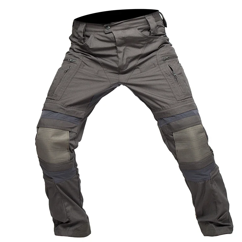 Calça Tática Multicam de Camuflagem Masculina, Resistente ao Desgaste, Caminhada, Camping, Paintball Calça, Roupas de Caça