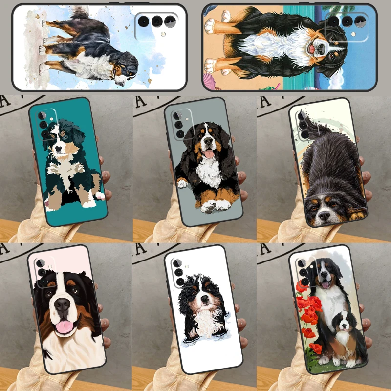 Bernese Mountain Dog Case For Samsung Galaxy A53 A33 A23 A13 A73 A52 A42 A32 A22 A12 A51 A71 A14 A34 A54 Coque