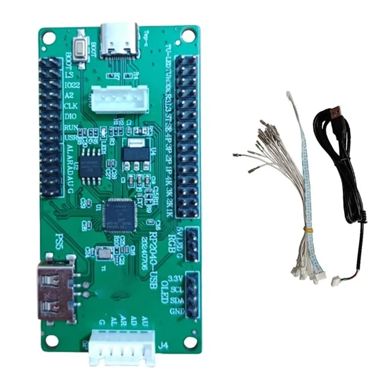 New Design~ Joystick Raspberry Pi PICO Development Board Controller For Xboxone Ps5 USB Zero Delay Arcade Kit