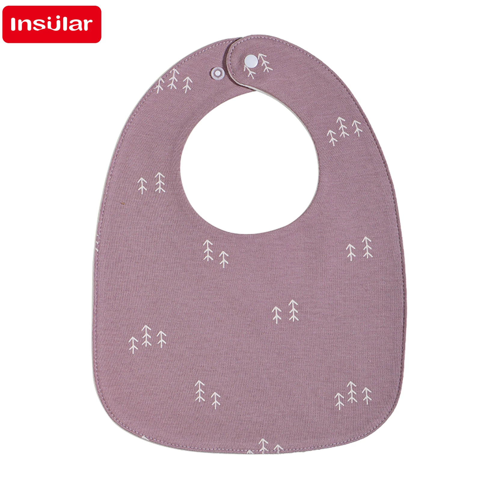 Three layer Cotton Baby Bibs Muslin Cotton Stuff Newborn printing Snap Button Soft Saliva Towel Burp Cloth Feeding Drool Bibs