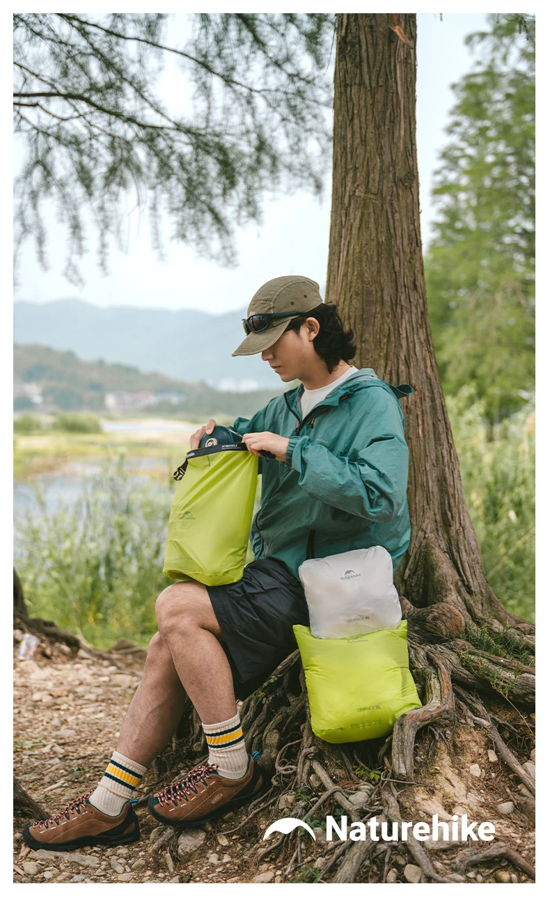 Naturehike 2L/4L/8L Kompressionstasche Schwimmen Wasserdichter Trockensack Beware kleiner leichter Trockensack zum Kajakfahren Angeln Rafting – Detail 11