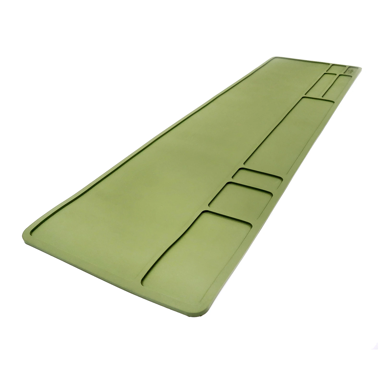 Tactical Rifle Shotgun Cleaning Mat Large 91x 26 cm Rubber Shooting Anti-Slip Gun Maintenance Mat Armorers Bench Mat Repair Pad