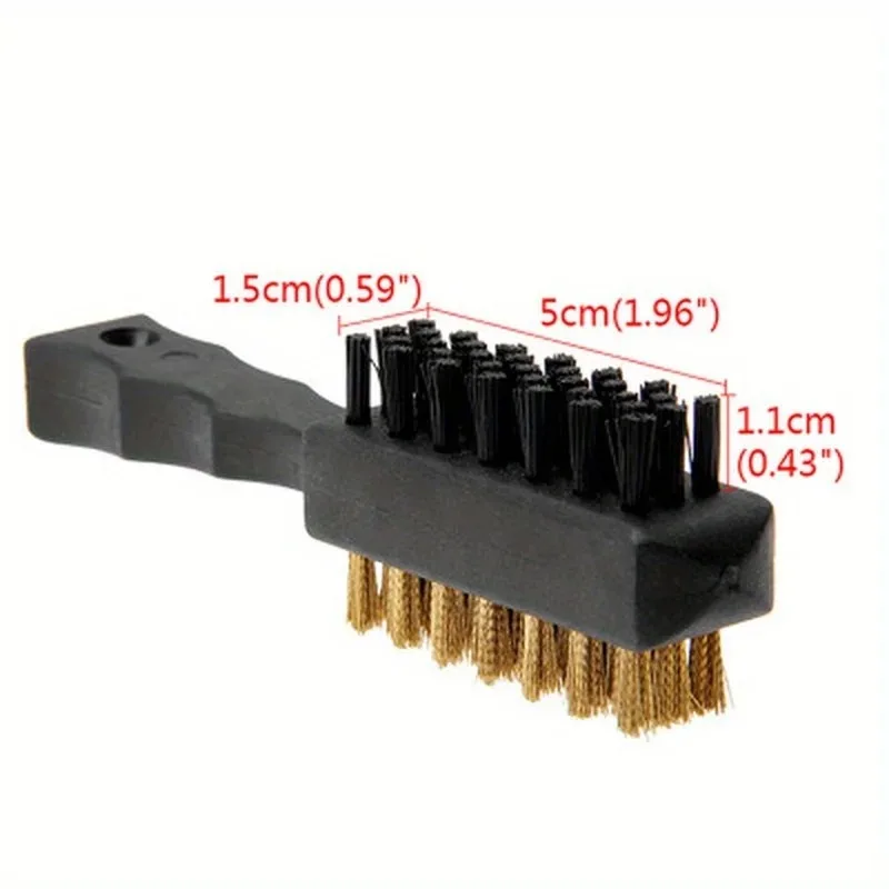 1 قطعة فرشاة تنظيف نادي الغولف مضرب الغولف إسفين الكرة الأخدود فرشاة تنظيف إكسسوارات الغولف أداة نظيفة