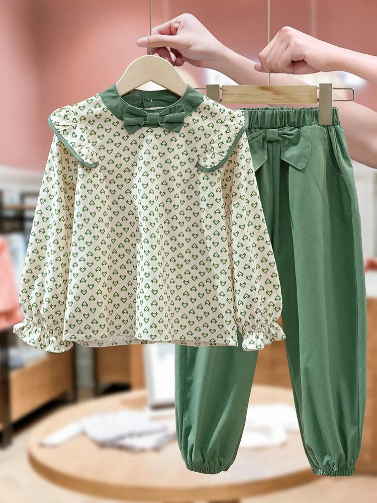 princ-sle-spring-faion-children's-clothing-set-early-autumn-new-arrival-la-chapelle-girls-outfit-2-piece-set