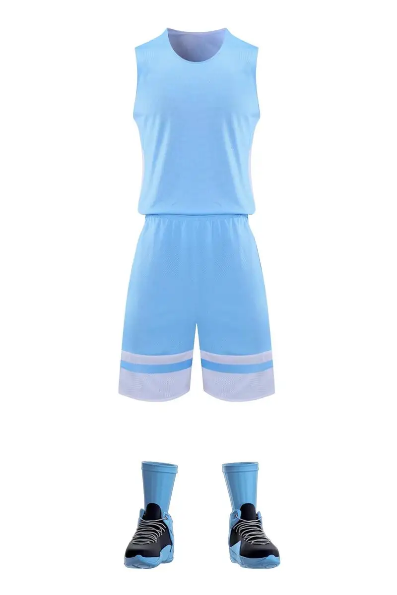 Reversible Basketball Jersey Uniform Custom Suit Male Student Sportswear Female Quick-drying Vest