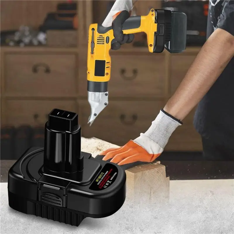 AT51-2X Battery Adapter Use For 18V Lithium- Battery Convert To For 12V/14.4V Ni-MH(Only Adapter)