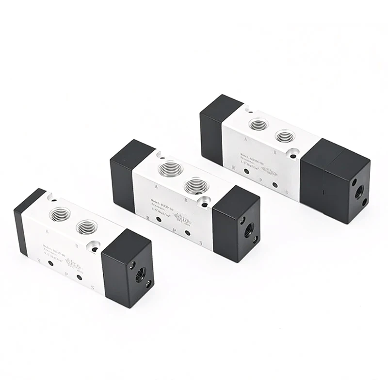 Pneumatic Control Valve 4A210-08 4A110-06 Two-position Five-way  Single Control Pneumatic Valve 4A310-10 Double-head 4A220-08