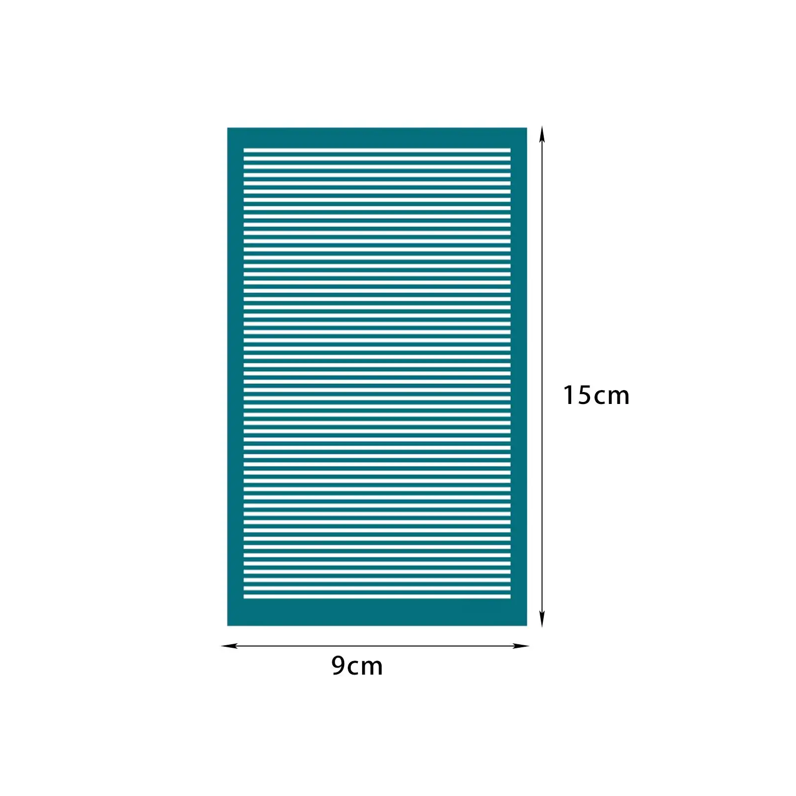 

Трафарет для полимерной глины, для декоративной печати, 9x15 см, для нанесения на текстурированный фон из глины