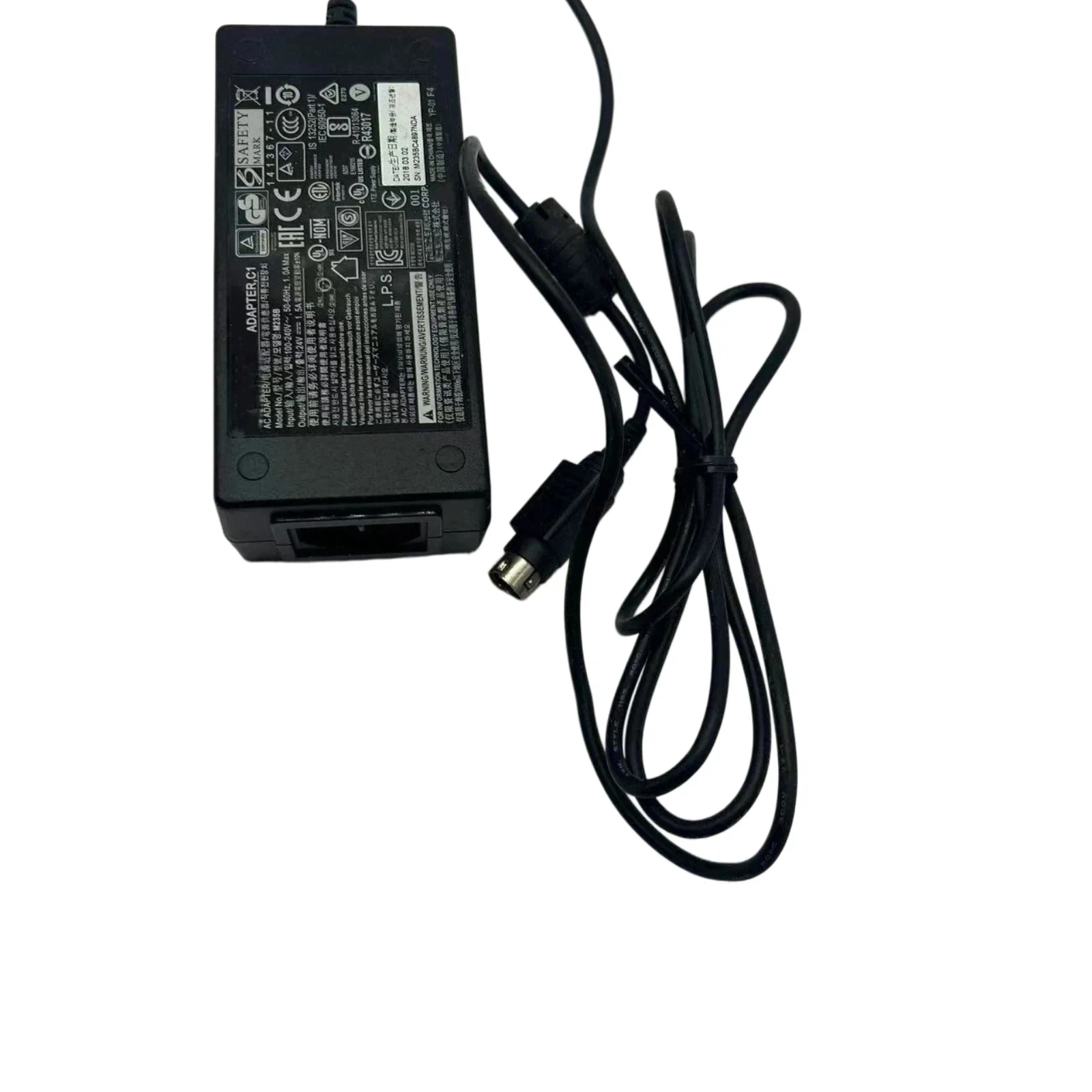 

50-60hz Printer Parts 100-240V Power Adapter fits for Epson M235B 24V 1.5A 0.25KG M 235B