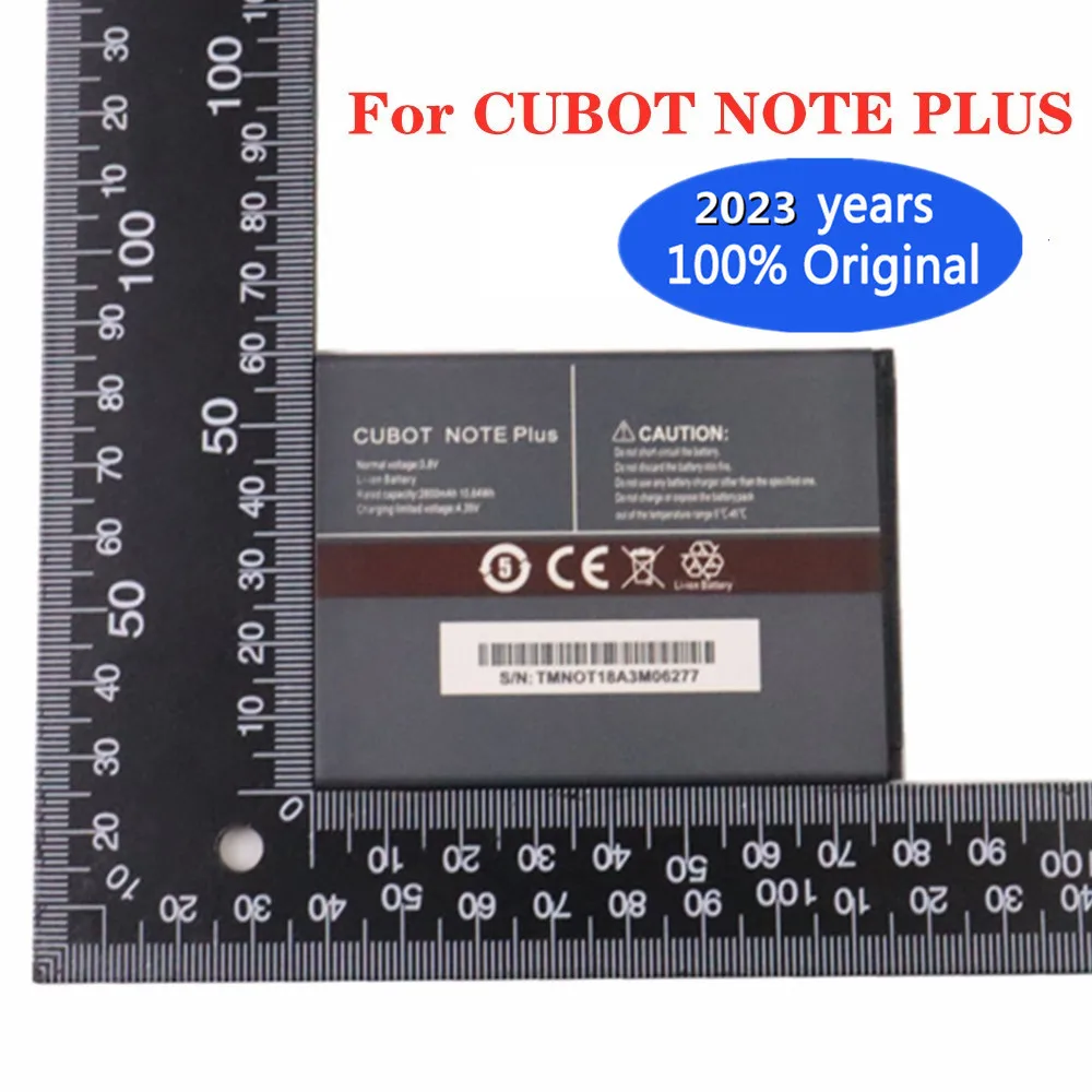 

2023 New 100% Original NOTE PLUS Replacement Battery For CUBOT NOTE PLUS 2800mAh Large Capacity Mobile Phone Batteries In Stock