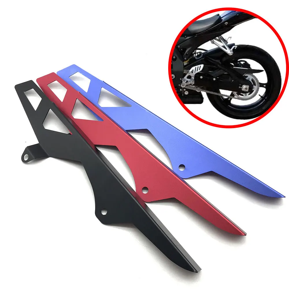 

GSXR600 GSXR750 Motorbike Rear Chain Guard CNC Sprocket Guards Shield Protection Cover For GSXR GSX-R 600 750 2006 - 2010