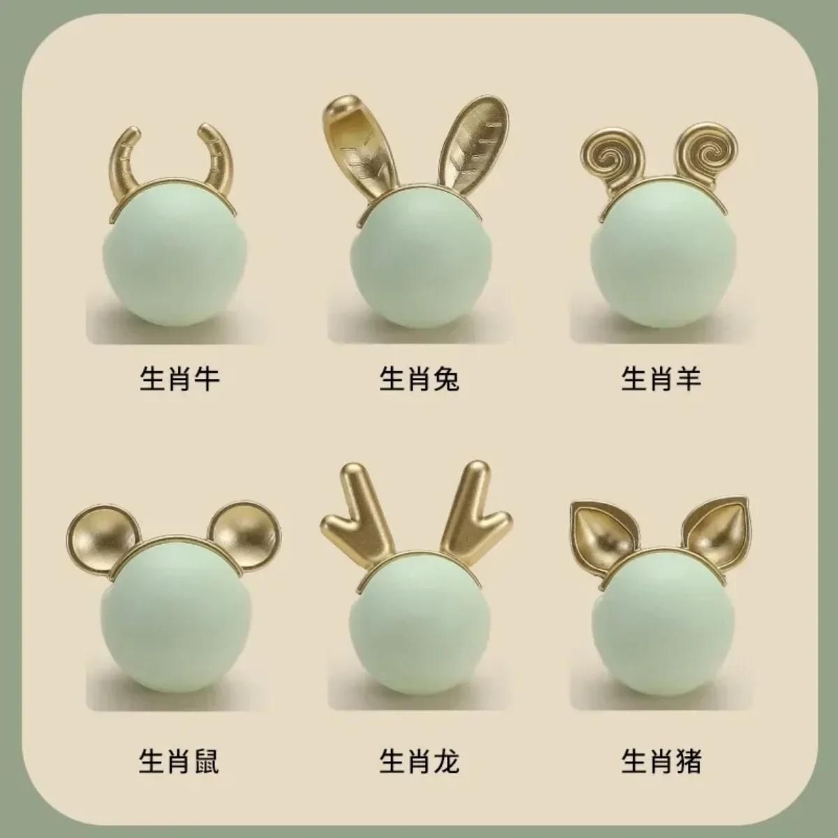 Zodiac Color Ceramics Handles for Children's Furniture  Cartoon Style Children's Room Decoration Single Hole Cabinet Pulls