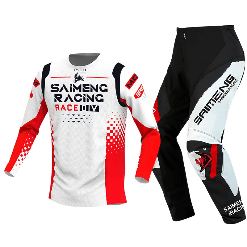 children's Motocross Jersey and Pants Youth Motorcycle racing suit gear set Enduro MX Combo Kids Kits 5 6 7 8 9 10 11 12 years