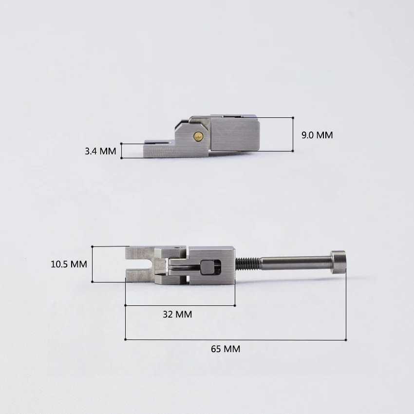 1 Set ( 6/7 Strings ) Guitar Bridge Stainless Steel Saddle For FR Tremolo System Bridge - Made in Japan