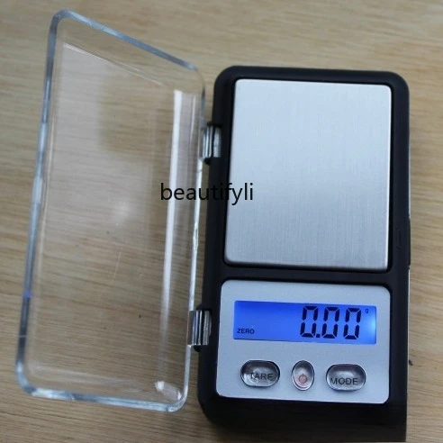 

Mini Jewelry Scale Electronic Scale Portable Golden Balance, Precise Tea Chinese Herbal Medicine Baking Scale Pocket