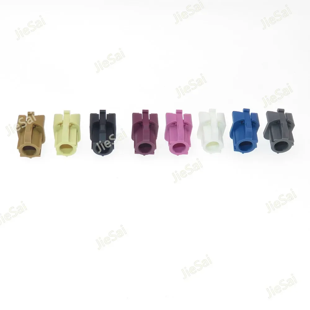 1 Set Auto LVDS 4 Pin HDS Connector Automotive Audio Socket Universal Automobile Fakra Female Connectors