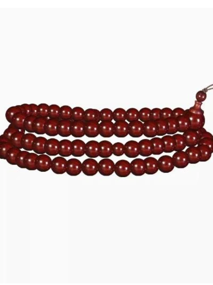 Pterocarpus Santalinus Bracelet Men 2.0 Full Gold Star High Oil Density Old Mud Material Ebony Female Rosary Bracelet 108pcs