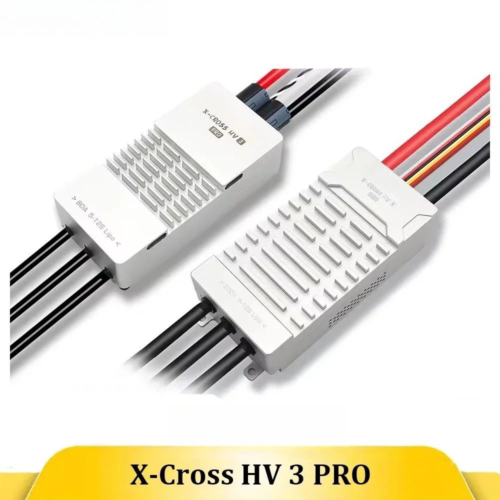 

X-CROSS HV3 PRO 80A 200A ESC 5-12S BLHeli-32 Dshot Proshot 64MHz ARM 32-битный контроллер скорости для гоночных дронов RC FPV