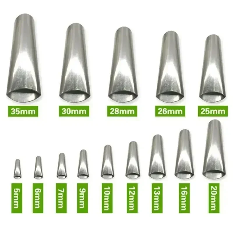 14PCS Stainless Steel Caulk Nozzle Applicator Caulking Finisher Glue Silicone Sealant Finishing Tool Kitchen Bathroom Sink Joint