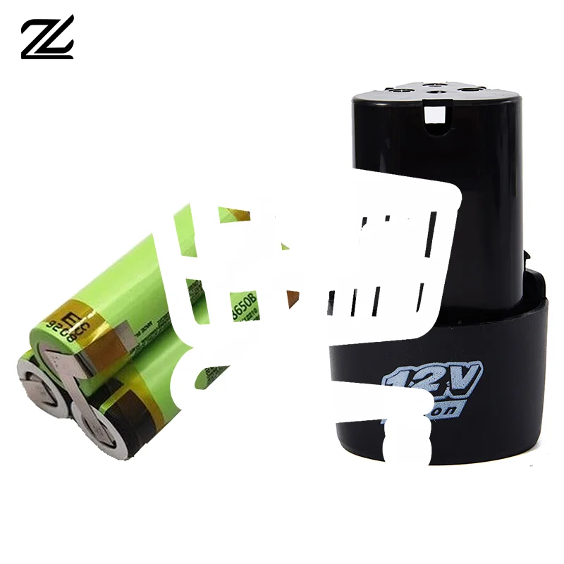 1Pc 12V 18650 Lithium Battery Case Screw-Free Lithium Drill Rechargeable Battery Case Plastic Case - Detail 1