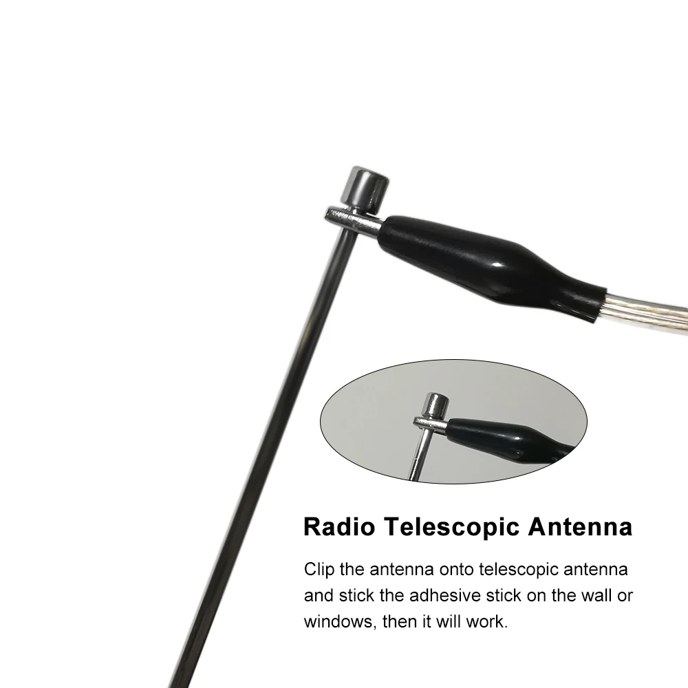 108SE Radioantenne Radio Verbeteren signaal Radioantenne 3,2 meter lengte Verbeter signaalantenne Home Radio Antenne Radioantenne