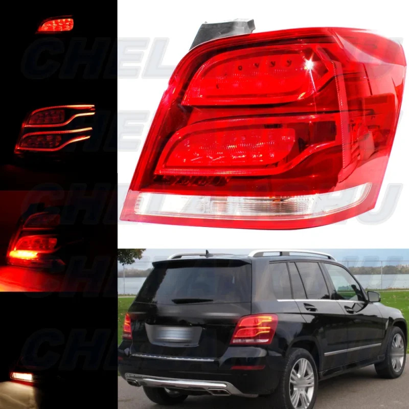 Right Side Tail Light Rear Lamp With Bulbs A2049060457 For Benz GLK200 GLK250 GLK350 2013 2014 2015