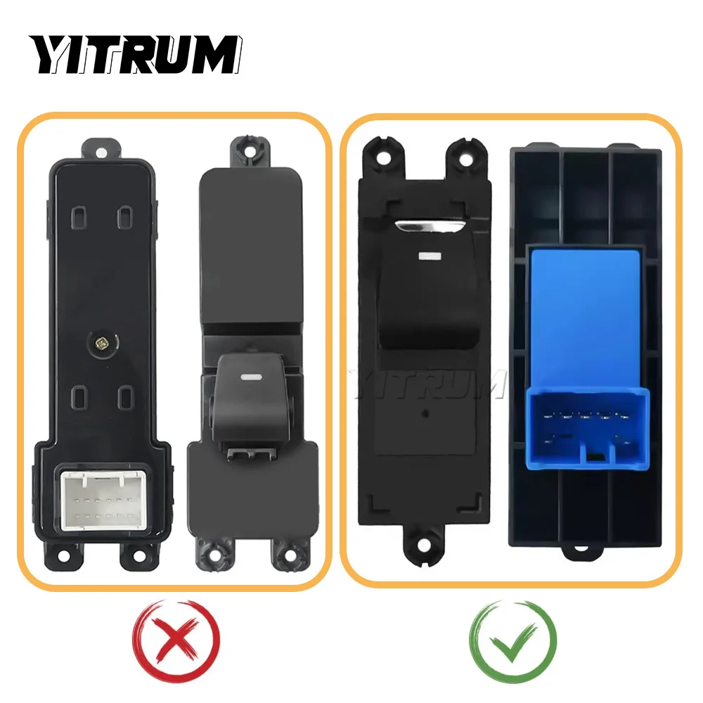 YITRUM For Hyundai Tucson 2015-2019 Front/Rear Passenger Side Power Window Switch 93575-F8000 93580-F8010