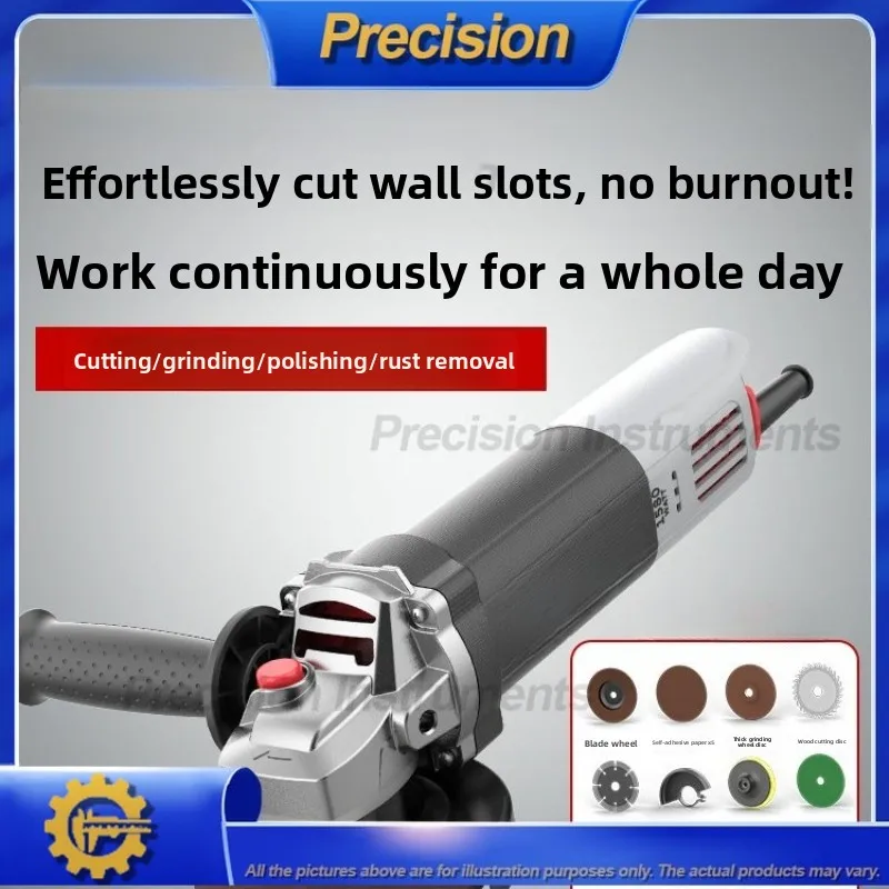 2026 Multifunction Angle Grinder Mini Hand Grinding Polishing Cutting Tool for Home Use Electric Saw Equipment
