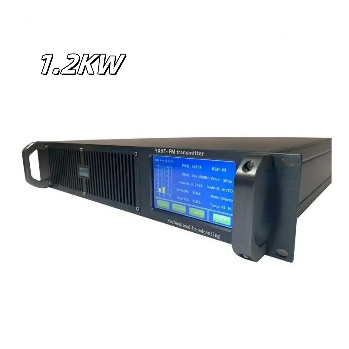 YXHT-2, 1200W FM Transmitter 1.2KW Stereo Broadcast Equipment