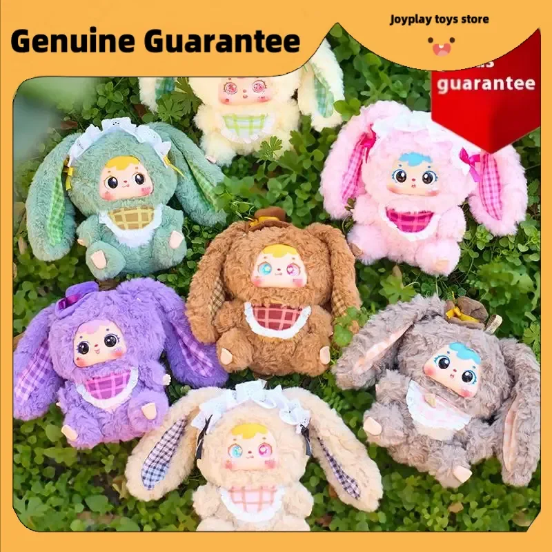 

New Genuine Samuel Rabbit Big Family Series Vinyl Dolls Blind Box Lovely Bag Pendants Samuel Mystery Box Customized Gifts