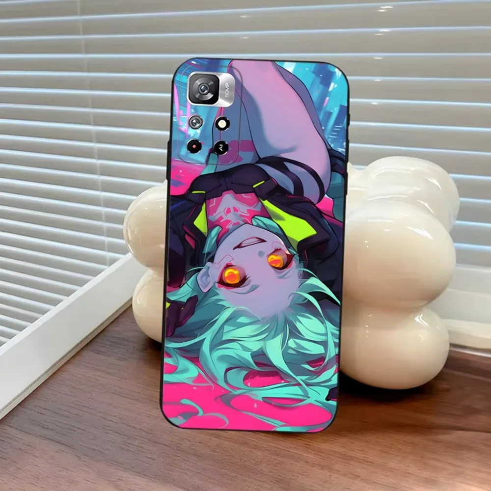 C-CyberpunkS Rebecca Phone Case For Samsung S25,S24,S23,S22,S21,FE,S30,S20,S10,Plus,Ultra,Lite 5G Silicone Cover