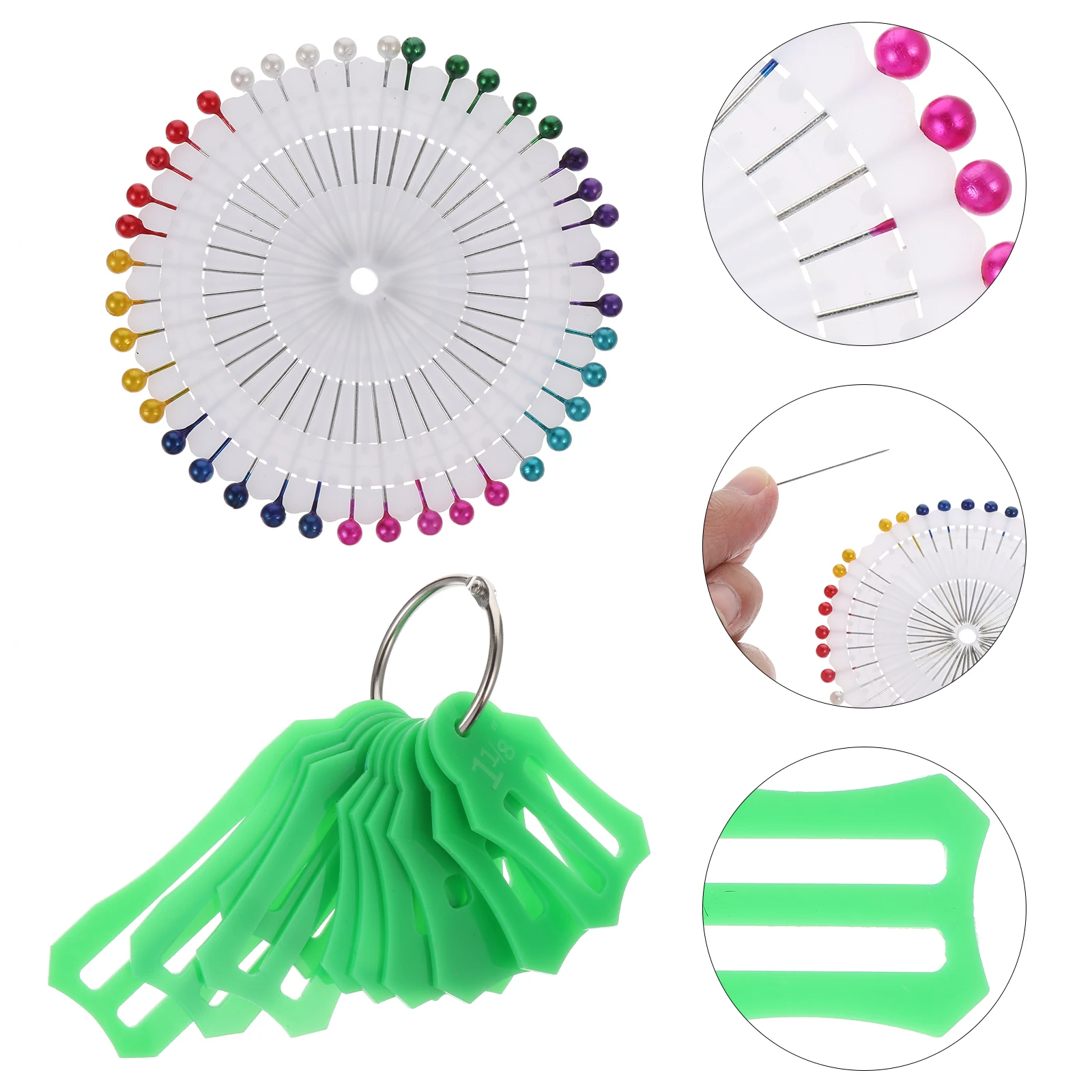 مجموعة واحدة من أدوات صانع اللحف DIY أداة شريط التحيز من القماش المرقعة ملحقات الخياطة خفيفة الوزن ومحمولة وسهلة الاستخدام وسريع ودقيق #4