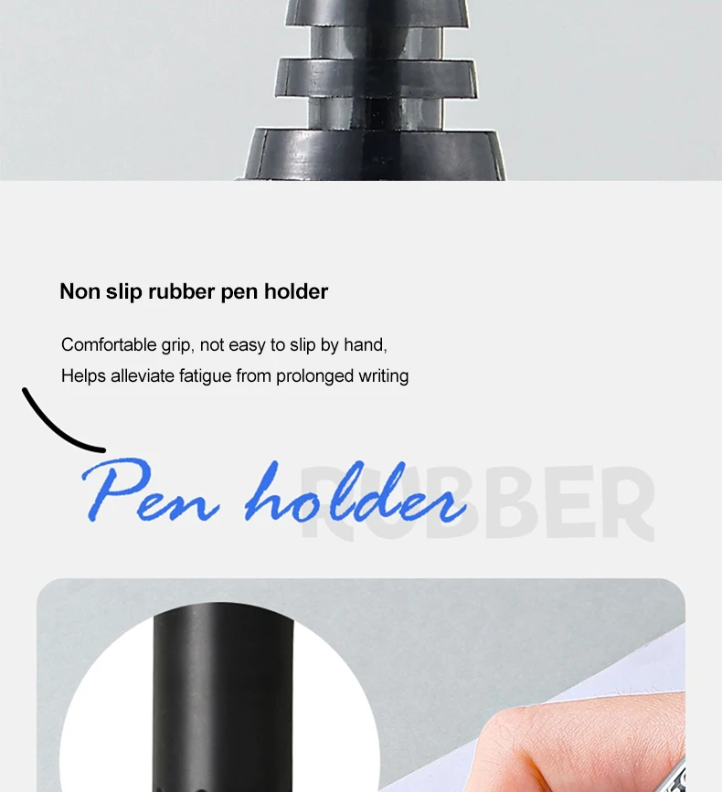 3 Stück Pilot V5 Gelschreiber, gerade Flüssigkeit, 0,5 mm, BXGPN-V5, Nadelspitze, große Kapazität, Kugelschreiber zum Schreiben von Schulbüro-Briefpapier – Detail 5